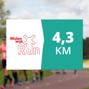 4,3 km run Molenwijk